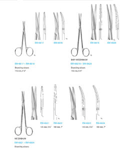 Instrumento dental Tijera quirúrgica de acero inoxidable Tijeras dentales Tijeras de operación - Product Image 1