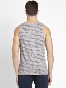 Débardeur à col en O pour hommes, gilet de gymnastique en microfibre respirant et confortable pour les sports et les entraînements, impression numérique - Product Image 4