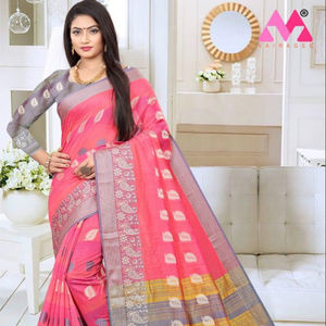 El último diseñador de saris de fiesta india para mujer, tela de rayón satinado, blusa Sari con estampado Digital, blusa japonesa Alphanumero, suave y cómoda - Product Image 1