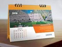 Calendriers écologiques recyclés imprimés sur mesure pour les promotions, les cadeaux, les événements - Utilisation comme cadre photo, tailles et couleurs personnalisées