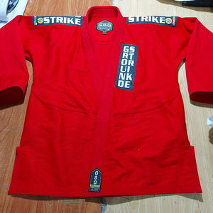 2025 IBJJF aprobado chica roja de alta calidad Judo Jiu Jitsu Kimono personalizado BJJ Gis Top ropa de artes marciales - Product Image 1