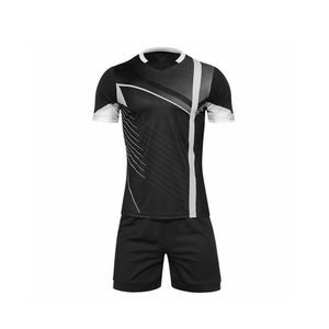 Maillot de football avec impression numérique sur le ballon, uniforme sur mesure avec nom de l'équipe - Product Image 2