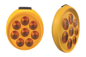 Saso chứng nhận năng lượng mặt trời hướng dương nhấp nháy cảnh báo ánh sáng với siêu sáng LED sạc pin Made Đài Loan bền PC chất liệu - Product Image 3