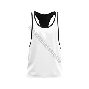 Camiseta sin mangas de culturismo para hombre, con Logo personalizado, pistola de algodón XXL, OEM, antiestilo - Product Image 5