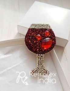 Parche de cuentas, venta directa de fábrica, suministro y fabricación a granel de refractex, fabricación de la India, hecho en la India, la mejor calidad y bajo precio - Product Image 2