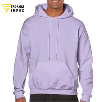 Sudadera con Capucha Unisex Rosa Coral Personalizada al por Mayor con Bolsillo Canguro, Sudadera con Capucha de Mezcla de Algodón con Cordón Ajustable, Más Gruesa