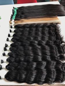 Extensiones de Cabello Natural Ondulado Liso Sedoso Vietnamita 100% Remy Negro a Granel para Venta en Ucrania, Bielorrusia y Rusia - Product Image 5