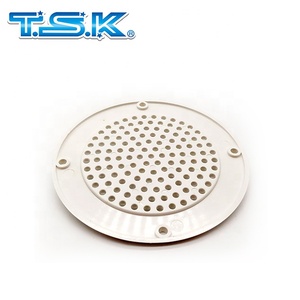 T.S.K Plastic White Circular Perforated Speaker Cover for <b>Amusement</b>/Vending <b>Machines</b> 4 Inch Speaker Grille - Product Image 4