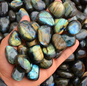 Máquina detectora de gemas de labradorita azul, piedras trituradas de cristal, venta al por mayor - Product Image 6