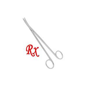 Nelson ชุดอุปกรณ์ผ่าตัดสแตนเลสสตีล, กรรไกรตัดสายหลอดเลือดตรงมีหลอดเลือดใช้มือระดับไอโซ13485 - Product Image 2