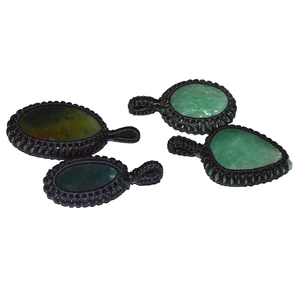 Aventurine verte Agate Mix Cab Wrap Pendentifs Fournisseur offrant à la vente - Product Image 1