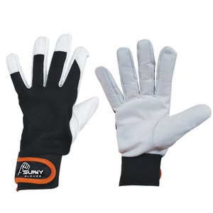Guantes de trabajo de cuero de vaca, protectores de mano personalizados, mejor oferta, 2019 - Product Image 5
