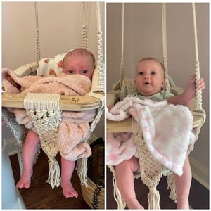 Macrame Swing Chairs-Handmade Swing-Baby Swing Chair-Toddler Swing-Indoor Swing-<b>Hammock</b> Chair-Baby <b>Hammock</b>-Outdoor Swings - Product Image 1