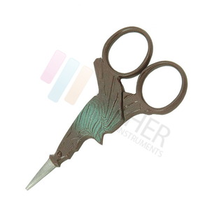 Mahersi 2020 Juego de tijeras para uñas para cutículas Punta fina Cuchillas de acero inoxidable curvas y rectas Punta afilada Estilo para zurdos - Product Image 3
