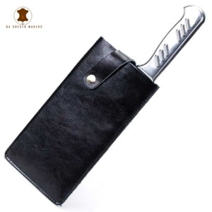 Trending Selling Factory Price Handmade Rich Grain Leather Sheath for Fix Blade Chef Knives - Product Image 2
