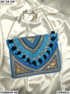 Bolso bohemio con cuentas de diseño Banjara - Product Image 6