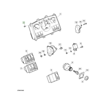 Pièce de rechange durable pour tracteur JD Tradella International R234272 en acier inoxydable de haute qualité pour machines agricoles