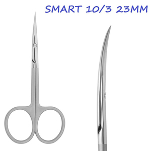 Makeup Manicure Nail <b>Scissors</b> with Stainless Steel Curved Blades Popular Customise Logo <b>Cuticle</b> Shears - Product Image 6