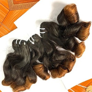 ผมเวียดนามแบบม้วน เงางาม นุ่มลื่น แบบเครื่องจักร สีธรรมชาติ ขายส่ง - Product Image 4
