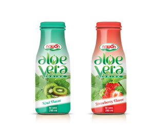 เพื่อสุขภาพ OEM ว่านหางจระเข้เครื่องดื่ม ISO ผู้ผลิต280มิลลิลิตรขวดแก้วราคาขายส่ง OEM - Product Image 3