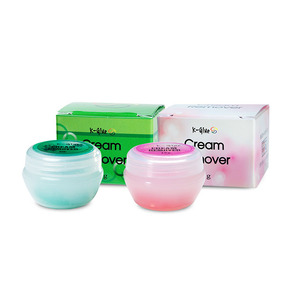 Extensión de pestañas K-Glue Cream Remover (Verde) 15g Mejor removedor de pegamento de extensión Hecho en Corea Tipo de crema de alta calidad Sky Remover - Product Image 1