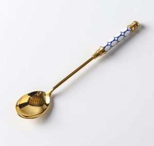 Cuchara de latón de uso de boda real de alta calidad para uso en la cocina para acero espejado hecho a mano a la mejor calidad pulido para la venta - Product Image 5