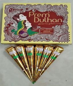 Cono de henna Natural orgánico, cono de henna marrón - Product Image 1