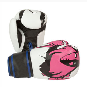 Vente en gros de gants de boxe professionnels de haute qualité en cuir véritable et PU Logo personnalisé pour le sport Muay Thai MMA - Product Image 1
