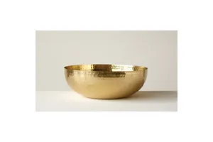 Bol de pédicure en acier inoxydable martelé en argent fait à la main accessoire de spa de thérapie pour les soins des pieds soins personnels fabriqué en Inde - Product Image 3