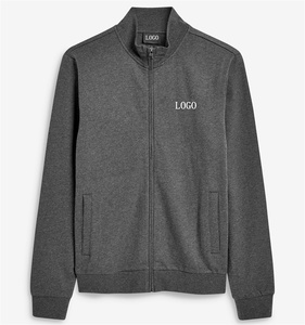 Custom Made Men's Front Zipper & Zip Pockets Sports Active Wear Tracksuit Men's Collar Zip Sweatsuit - Product Image 6