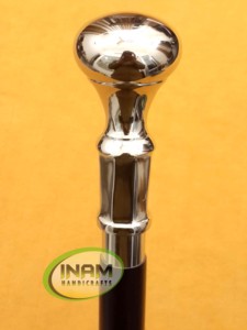 Handmade Wooden Designer <b>Walking</b> <b>Stick</b> with Beautiful Brass Handle - Product Image 3