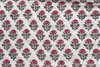 Prix d'usine vente en gros indien fait à la main bloc imprimé vêtements d'été femmes Kaftan peignoir culotte robe occidentale tissu Textile