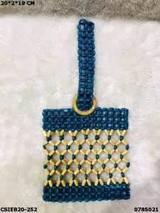 Sac exclusif fait à la main pour femmes | Sacs de perles de soirée de créateur faits à la main - Product Image 3