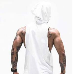 Tank Top Wholesale Sports Sleeveless Cotton <b>Vest</b> Fit Gym Mens Muscle <b>Stringer</b> Bodybuilding Fitness Running Custom Logo Tank Top - Product Image 3