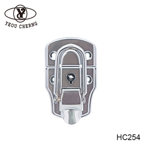 กล่องเครื่องมืออกที่ทันสมัยพร้อมล็อคแบบปรับได้สลักนิเกิลชุบ HC254สังกะสีที่แข็งแกร่ง ROHS ฮาร์ดแวร์พิเศษ - Product Image 4
