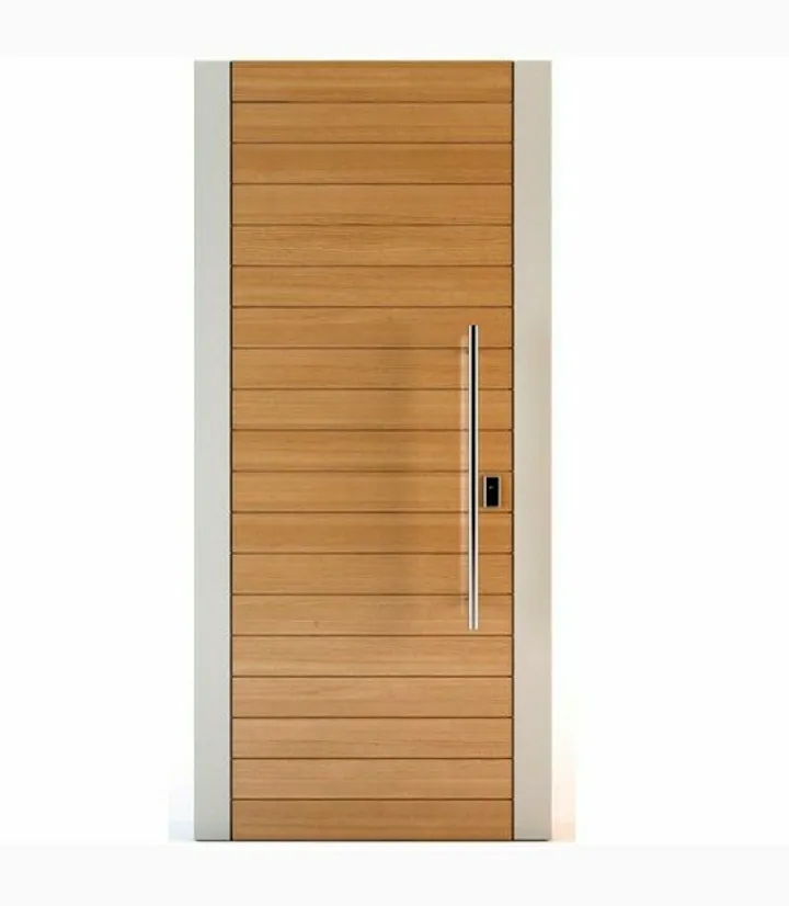 Modern European design for residential Aluminum wooden Door by Yakaza Metal Factory high quality Aluminum Waterproof