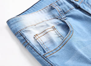 Men's Fashion Frayed Street Style Casual Stretch Jeans Pant / <b>Trouser</b> From Bangladesh - Product Image 3