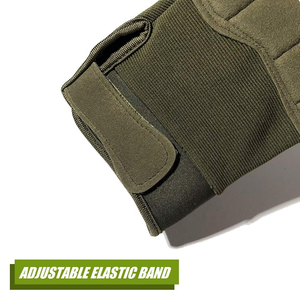 Pakistan-Made Lightweight Breathable Leather Full-<b>Finger</b> <b>Gloves</b> for Outdoor Motorcycling Knuckle Protective Touch Screen - Product Image 5