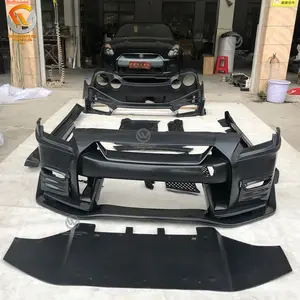 Carbon Fiber <strong>GTR</strong> R35 Nis-mo Style Wide Full Body Kit Bumper 2017 - Product Image 1