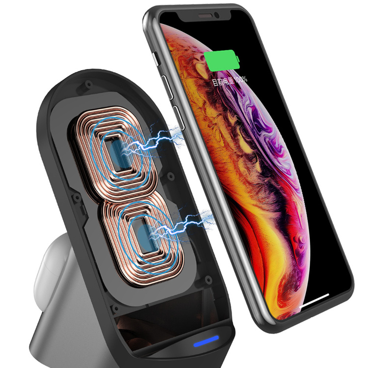 Новое поступление, умные часы, держатель мобильного беспроводного зарядного устройства 3 в 1, док-станция для беспроводной зарядки