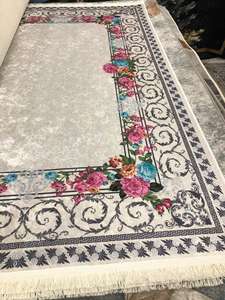 Modern CHROME Jet Machine Collection Reversible Printed Polyester Rug <b>Mat</b> Abstract Woven Technique for Home Bedroom Living Room - Product Image 2