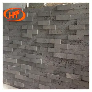 Pedra de lava de parede/pedra de basalto para pedra de pavimentação de parede boa qualidade melhor serviço do vietnã