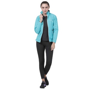 Vestes coupe-vent respirantes imprimées pour femmes Vêtements d'extérieur à la mode en polyester/nylon disponibles à la vente - Product Image 1