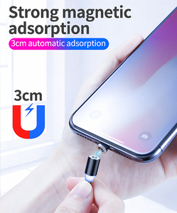 Vente chaude Magnétique 2A Micro USB Chargeur Câble de Données pour Samsung s7 s7edge Android Type C pour <span class=keywords><strong>IPhone</strong></span> Aimant Rapide De Charge - Product Image 6