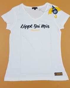 T-shirt à manches courtes et col en V pour femmes, de marque haut de gamme, vêtements de sport légers et respirants pour la course à pied, lot de stock du Bangladesh - Product Image 3