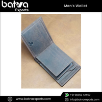 Dompet Kulit Asli Pria Gaya Vintage Berkualitas Tinggi Desain Pendek Kapasitas Besar RFID Blocking Kapas 9 Kartu 2 Foto ID 1 Koin