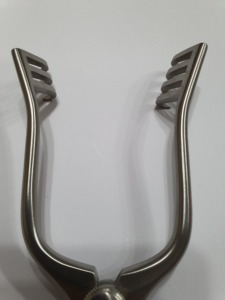 Rétracteurs à dents rétractables manuels 3x4 Instruments chirurgicaux en acier à retenue automatique pour les oreilles, les yeux, le nez et la gorge - Product Image 3