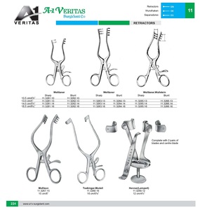 Retractor Quirúrgico Manual Autoestático de Alta Calidad A-1 VERITAS Weitlaner Modelo 11.3261, Reutilizable, de Acero Inoxidable, con Certificación CE - Product Image 3