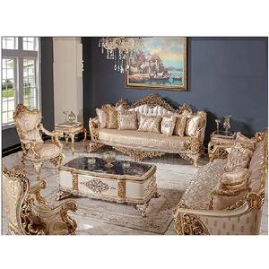 Juego de Sofás Clásicos de Madera para Sala de Estar, Muebles de Diseño Francés Tallados a Mano para Sala de Estar, Reino Unido - Product Image 1