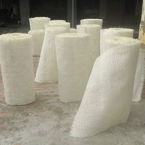 Synthétique rotin canne sangle-Blanc en plastique canne sangle rouleau-1/2 ouvert tissage sangle de canne pour armoire (WS0084587176063) - Product Image 2